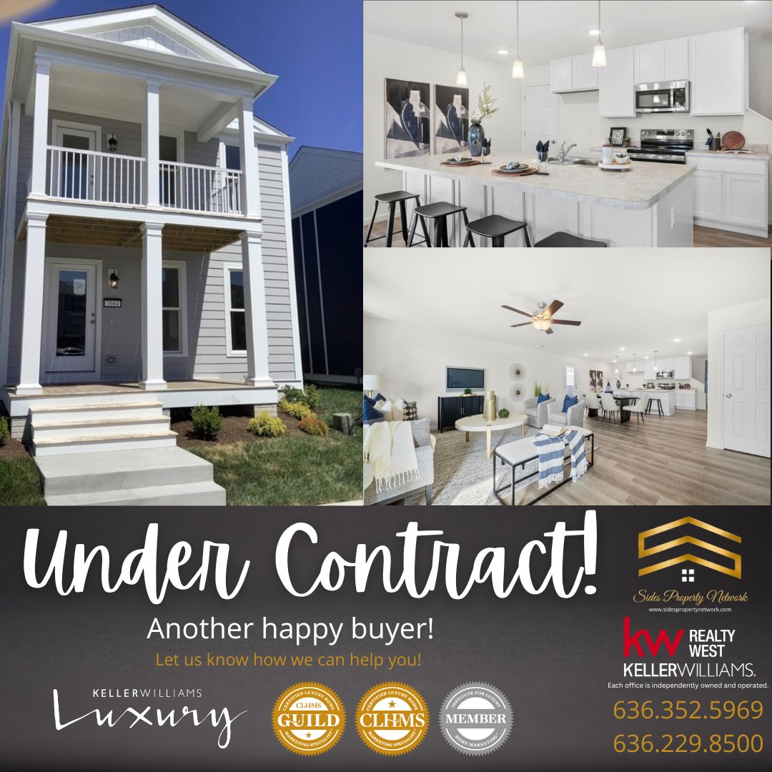 sidesrealty's tweet photo. 🏡 Congratulations to our buyers for signing a contract on this brand new home in New Town!  Can't wait to see you settle in and make it your own!  🏡 https://t.co/yqASDq15V7