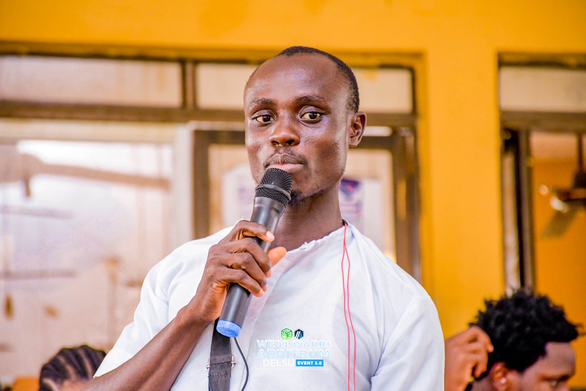 web3 Warri (@web3_warri) on Twitter photo Our Founder <a href="/charliecodes/">Charles Freeborn</a> giving his talk on Introduction to blockchain and web3
<a href="/arbitrum/">Arbitrum</a> <a href="/SEEDGov/">SEED Gov</a> <a href="/ArbitrumDevs/">Arbitrum Developers</a>
#ArbitrumInDELSU #web3WarriInDELSU Our Founder <a href="/charliecodes/">Charles Freeborn</a> giving his talk on Introduction to blockchain and web3
<a href="/arbitrum/">Arbitrum</a> <a href="/SEEDGov/">SEED Gov</a> <a href="/ArbitrumDevs/">Arbitrum Developers</a>
#ArbitrumInDELSU #web3WarriInDELSU