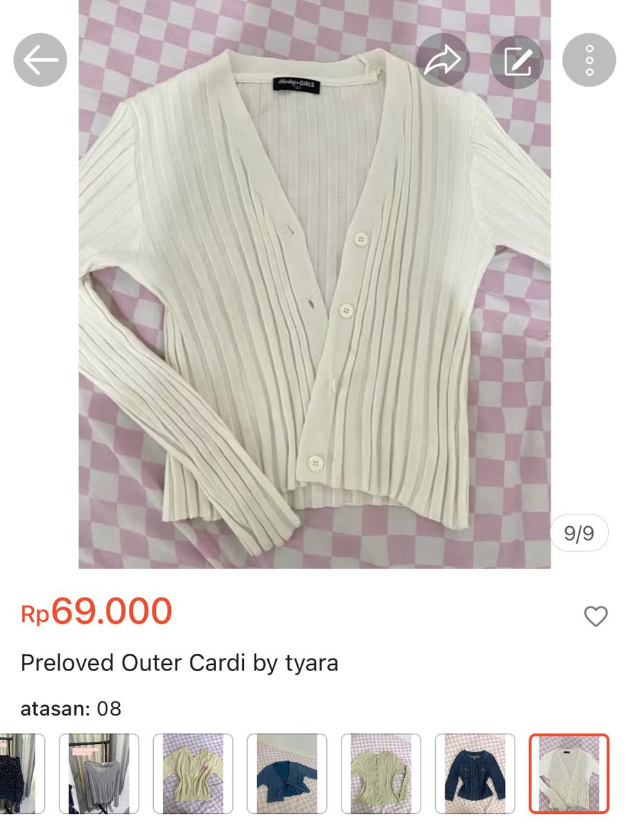 punayeon's tweet photo. banyaak bangett preloved kemeja, wispie, crop, atasan, cardi, jaket, jaket olahraga, jaket hiking dll mulai darii 18k an ajaa yuuk di cekk di shopeee

https://t.co/EzJxHiQfap https://t.co/HA6BK7vGqr