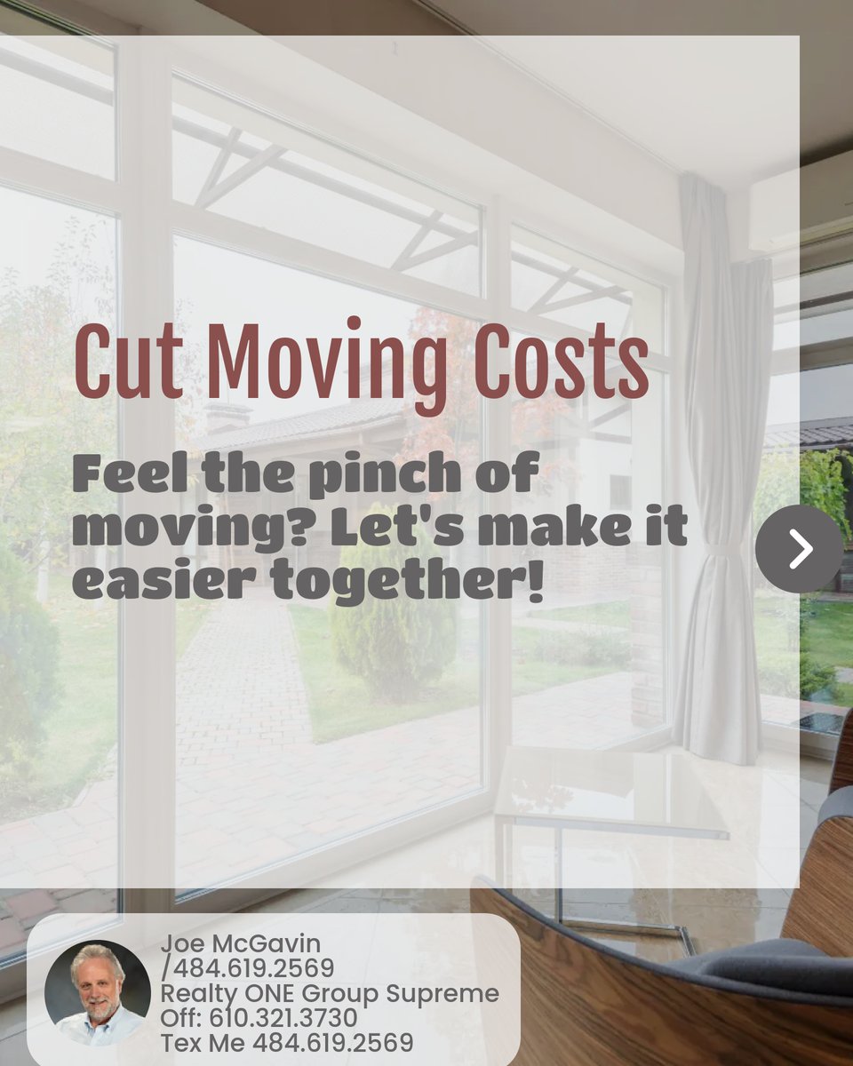 JoeMcGavin's tweet image. Feeling the pinch 🤑 of moving costs? Young families upsizing, here&apos;s the tip: Plan ahead–get quotes from 3 movers, declutter before packing, and DIY where possible! 🛠️ What&apos;s your go-to move-saving hack? Share below &amp;amp; let’s make your first home move smoother! #FirstHomeTips