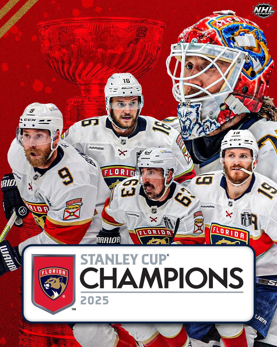 ChildNet (@childnetfl) on Twitter photo The <a href="/FlaPanthers/">Florida Panthers</a> have done it again—2025 Stanley Cup Champions! A season fueled by heart, hustle, and unforgettable moments. Congratulations on another incredible run! The <a href="/FlaPanthers/">Florida Panthers</a> have done it again—2025 Stanley Cup Champions! A season fueled by heart, hustle, and unforgettable moments. Congratulations on another incredible run!