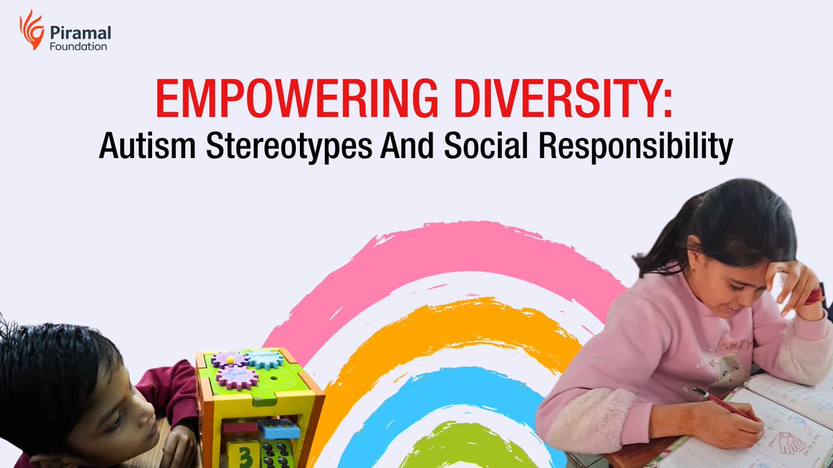 Shattering autism stereotypes is just the start.

Read our latest blog on fostering an inclusive society where every child with autism can excel. 🌍📚

👉 Read More: piramalfoundation.org/different-not-…

#AutismAwareness #InclusiveEducation #PiramalFoundation