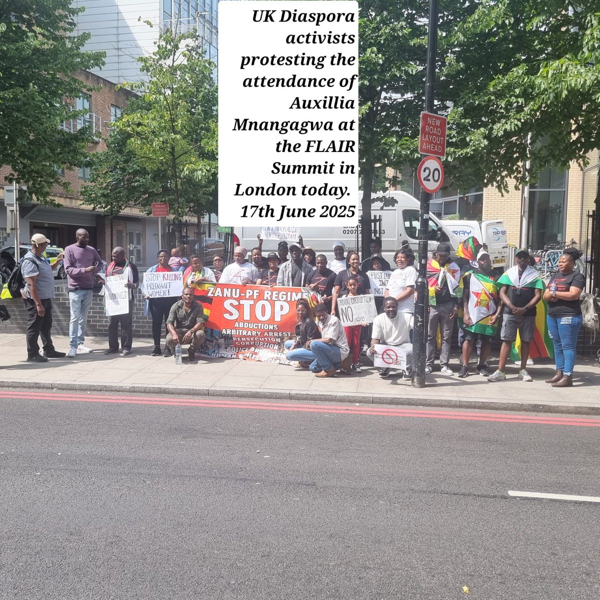 Kan_Yimo's tweet image. Mission Accomplished!Yesterday we managed to stop Auxillia Mnangagwa from speaking at the FLAIR Summit 2025. Great success in our activism against human rights violations by Zanu PF. 

We are led by imbeciles

#ZanuPfOut
@ZimbabweFreedo1 
@ZHRO_Zimbabwe 
@ChangeRadioZW