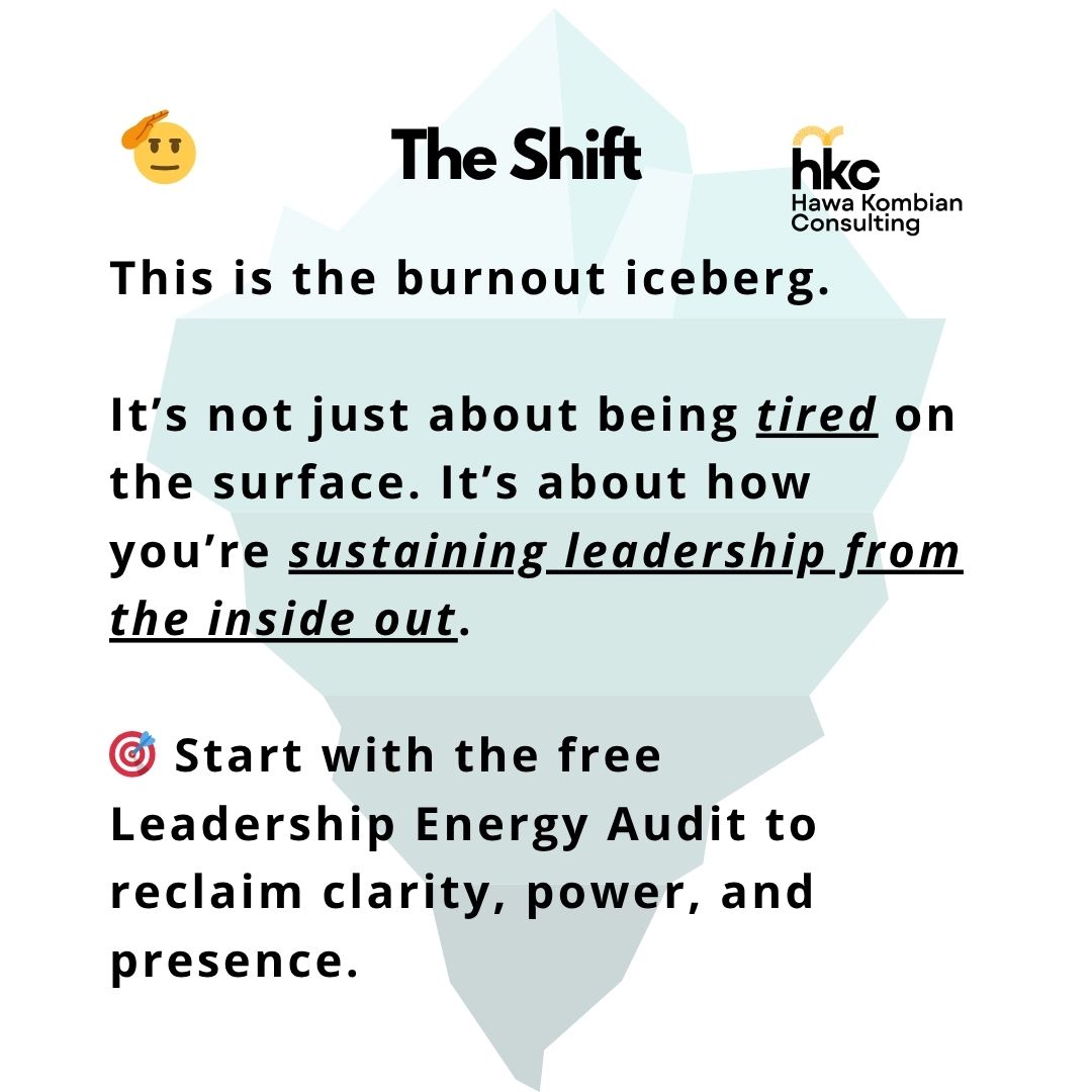 hawakoco's tweet photo. 🌀 Burnout is a loop.
You can’t fix it with more effort.
You need insight. Pattern recognition. Space to reset.
Start with our Leadership Energy Audit (free &amp; 5 mins):
👉🏾 https://t.co/2qjqfiTAsP

#LeadershipDevelopment #ResilientTeams #EnergyAudit @hkombian https://t.co/tjhtwloK1h