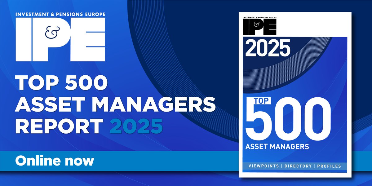 IPE Top 500 #AssetManagers 2025: In 2024, global AUM hit a record €129trn—but the top 25 managers did the heavy lifting, adding €10.6trn, more than the rest combined.

Now, 25 firms manage €1trn+ each.

Learn more: ipe.com/reports/top-50…