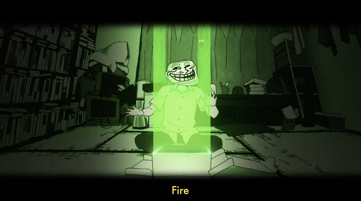 $Troll = gift

𝚒𝚏 𝚞𝚗𝚐𝚛𝚊𝚝𝚎𝚏𝚞𝚕:
    𝚜𝚒𝚍𝚎𝚕𝚒𝚗𝚎()
𝚎𝚕𝚜𝚎:
    𝚑𝚘𝚕𝚍_𝚏𝚘𝚛𝚎𝚟𝚎𝚛()