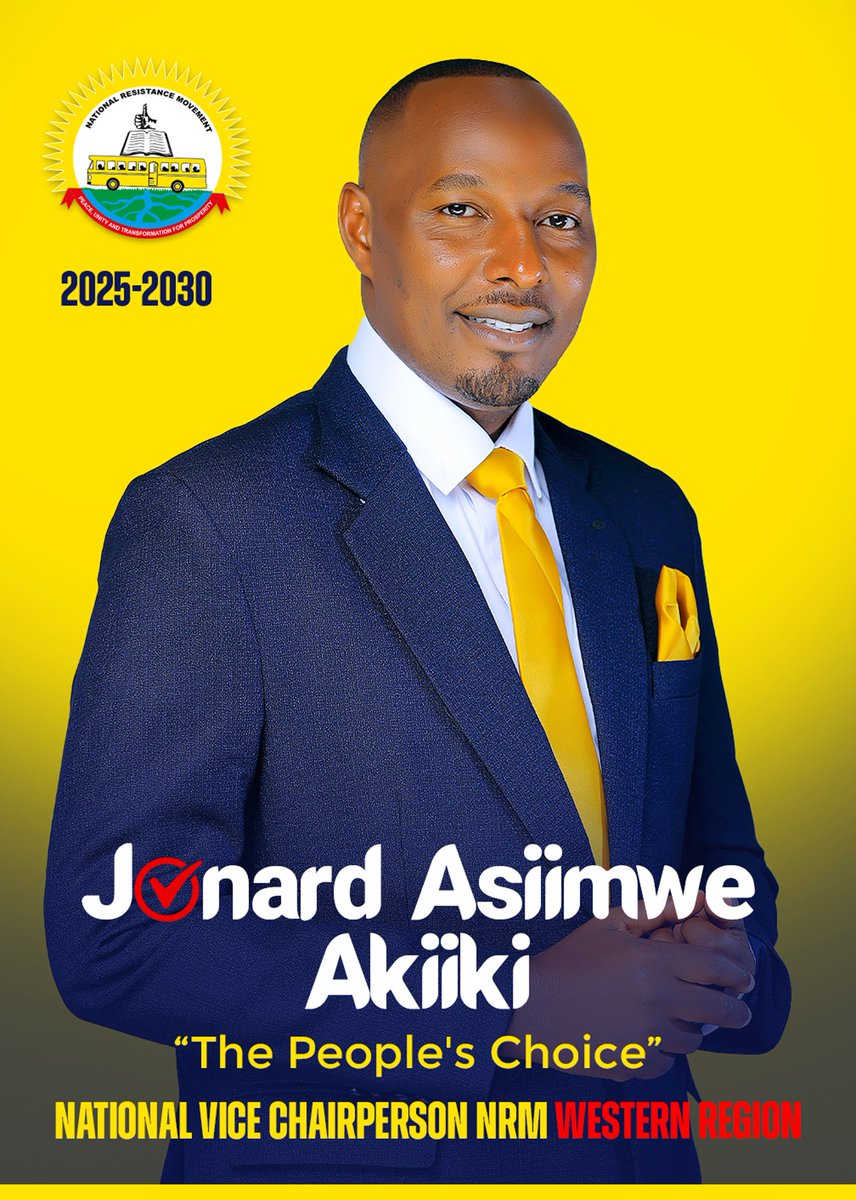 Mayor Aggrey Akiiki (@valenaggrey) on Twitter photo The <a href="/NRMOnline/">NRM Party</a> gets a breed of young leaders to guarantee the future of the mass party.
Western Region gets a self driven and great mobilizer <a href="/EngJonard/">Hon. Eng Asiimwe Jonard.</a> to rejuvenate and consolidate <a href="/KagutaMuseveni/">Yoweri K Museveni</a> achievements for the party and Uganda.
The future of NRM is in good hands. The <a href="/NRMOnline/">NRM Party</a> gets a breed of young leaders to guarantee the future of the mass party.
Western Region gets a self driven and great mobilizer <a href="/EngJonard/">Hon. Eng Asiimwe Jonard.</a> to rejuvenate and consolidate <a href="/KagutaMuseveni/">Yoweri K Museveni</a> achievements for the party and Uganda.
The future of NRM is in good hands.
