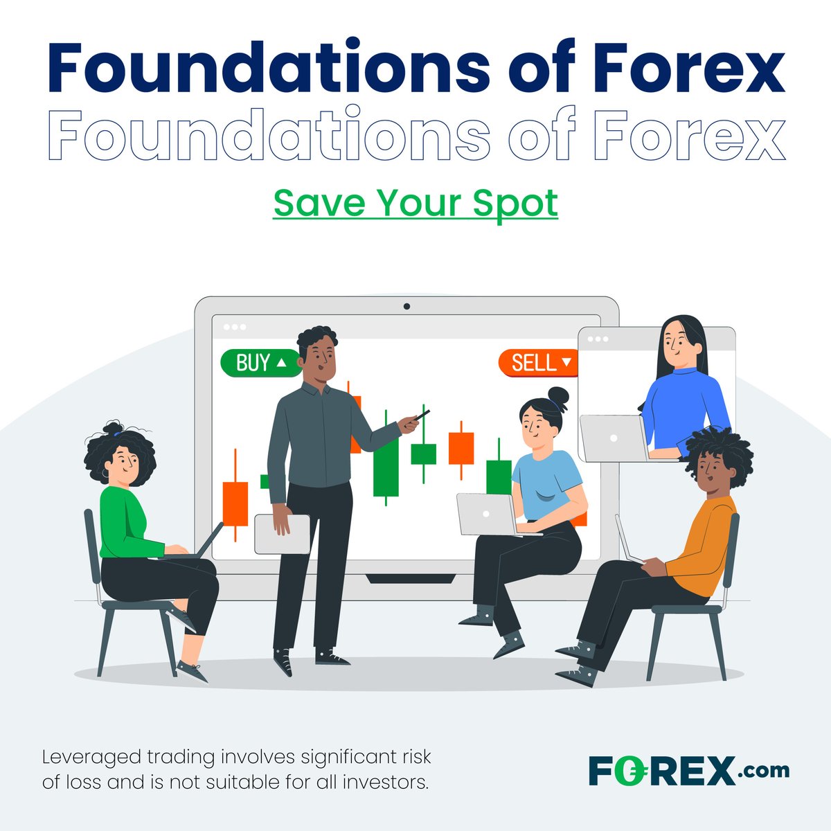 📢 92% of attendees would recommend our Foundations of Forex Trading webinars! Tailored for those with some experience looking to enhance their technical analysis skills. Register now: bit.ly/3Zr05RM