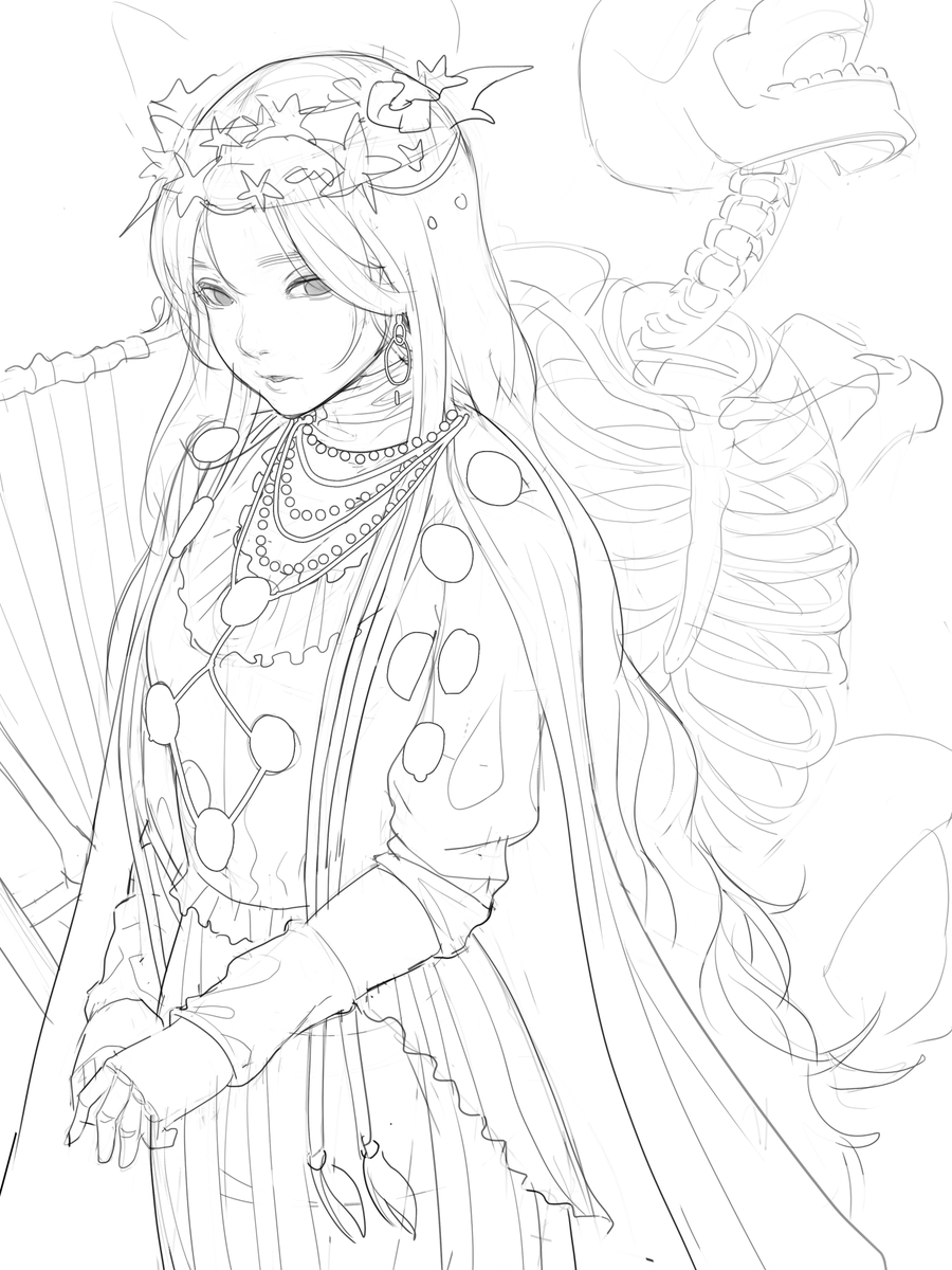 kerup_k's tweet photo. sketch https://t.co/33OJKq9t4w