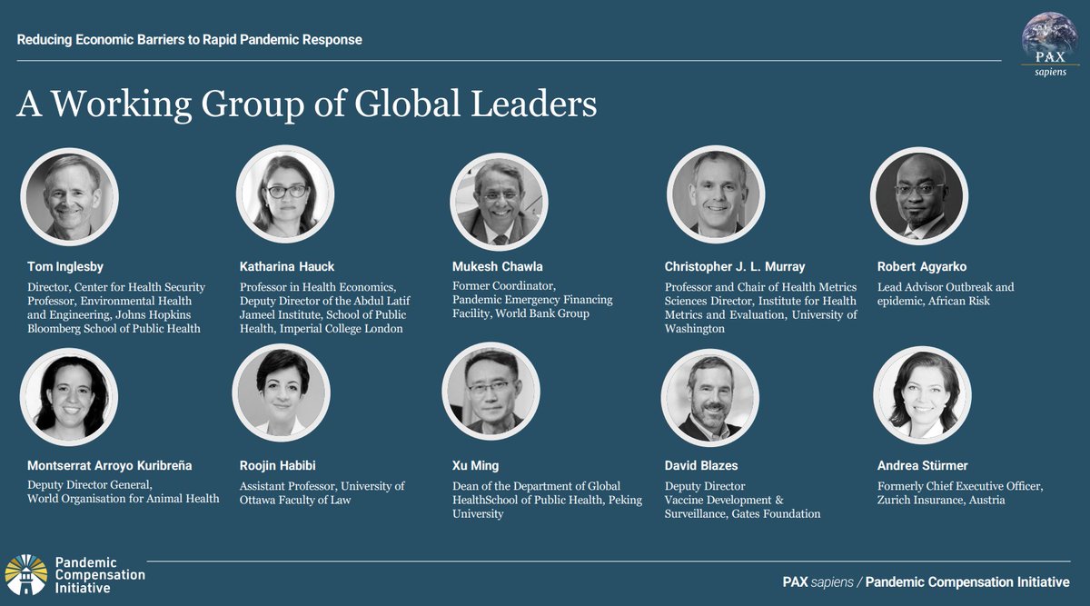 Jameel Institute (@imperial_jameel) on Twitter photo 🌍 Our Deputy Director, Prof <a href="/kdhauck/">Katharina Hauck</a> , is joining the Pandemic Compensation Initiative by @PAXsapiens. Together, these global experts will work to remove barriers to early pandemic reporting & support rapid, transparent responses💉🤝Read more here 👉tinyurl.com/cz2azewv 🌍 Our Deputy Director, Prof <a href="/kdhauck/">Katharina Hauck</a> , is joining the Pandemic Compensation Initiative by @PAXsapiens. Together, these global experts will work to remove barriers to early pandemic reporting & support rapid, transparent responses💉🤝Read more here 👉tinyurl.com/cz2azewv