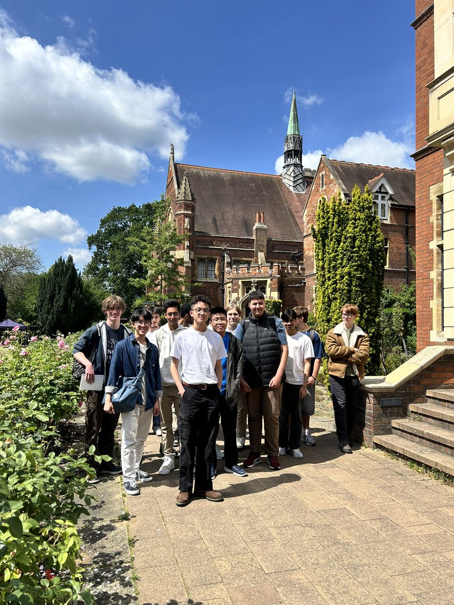 Having a great day at Homerton college Cambridge <a href="/shsrbk/">Southborough High School</a>