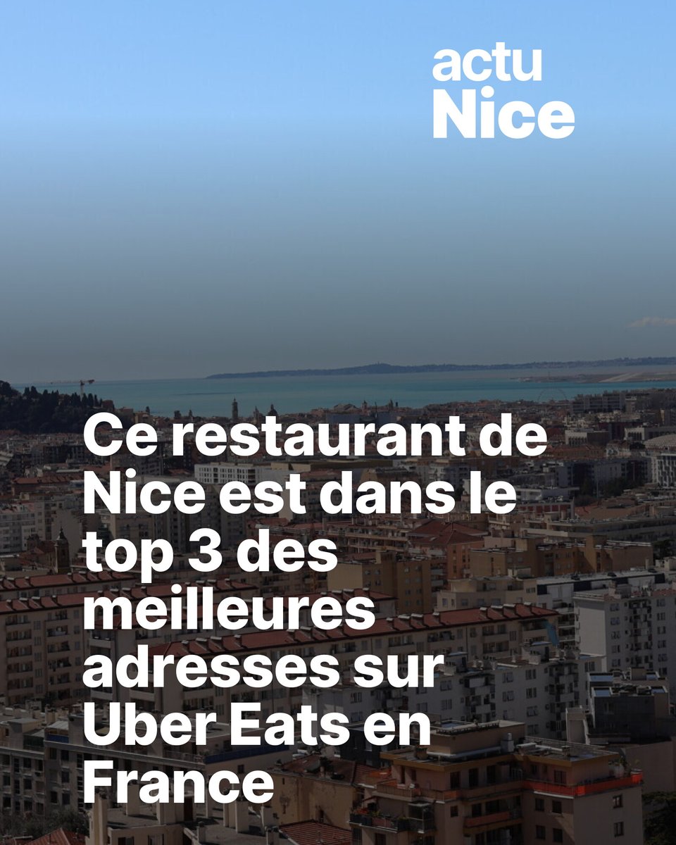 😍 Un établissement niçois décroche la deuxième place

➡️ l.actu.fr/j2HA