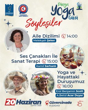 Aydın’da Dünya Yoga Günü Etkinlikleri