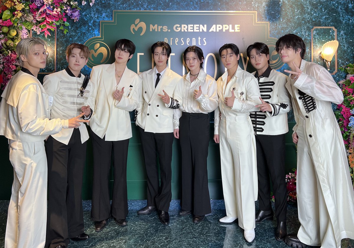 オープニングセレモニー 📷] Mrs. GREEN APPLE presents 『CEREMONY』が終了🍏💕 