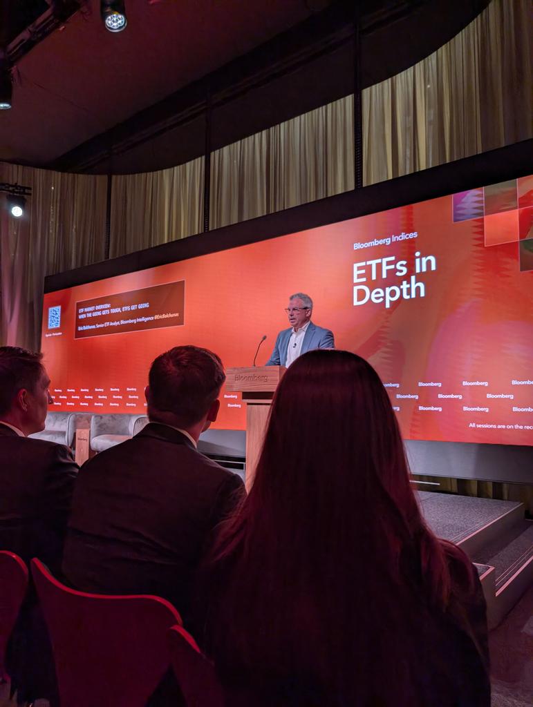 (Another) brilliant presentation today,  <a href="/EricBalchunas/">Eric Balchunas</a>. Looking like another exciting 15 years ahead for ETFs!
