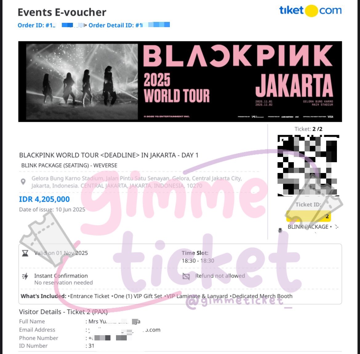 Gimme Ticket - Jastip TDS 4 tweet media