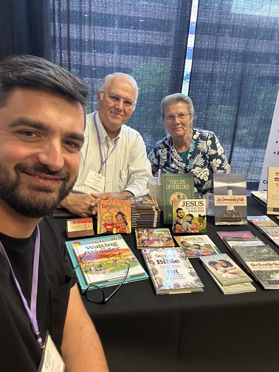 gpmpublishing's tweet photo. Joe and Gay Taylor are at the International  Christian Rights and Export Fair which is held on the campus of Moody  Bible Institute in Chicago. Please pray for them as these meetings are  important for gospel literature. https://t.co/SK6K49V1Me