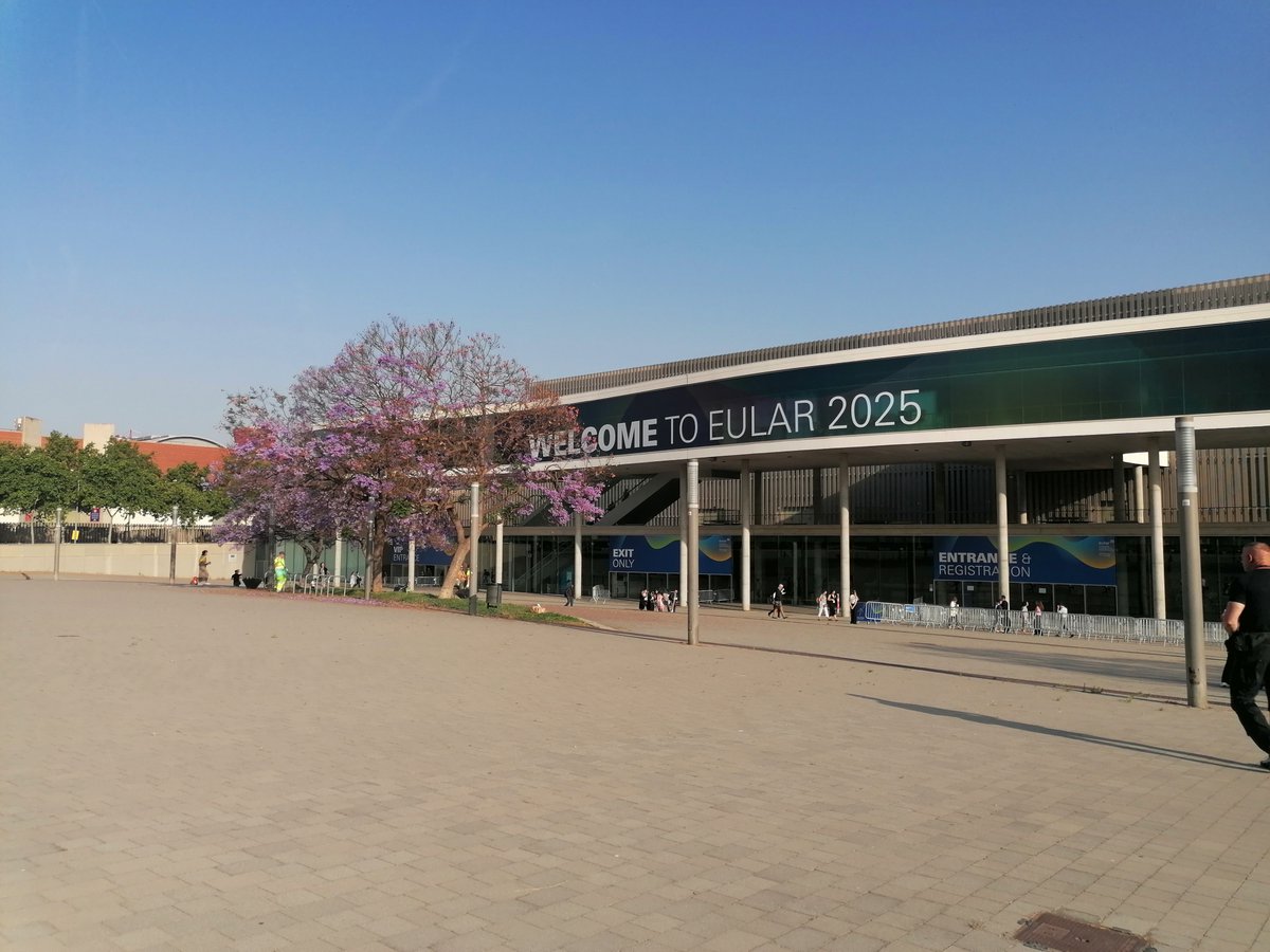 Patient Partner Stacey Grealis representing CAR at the EULAR meeting in Barcelona last week