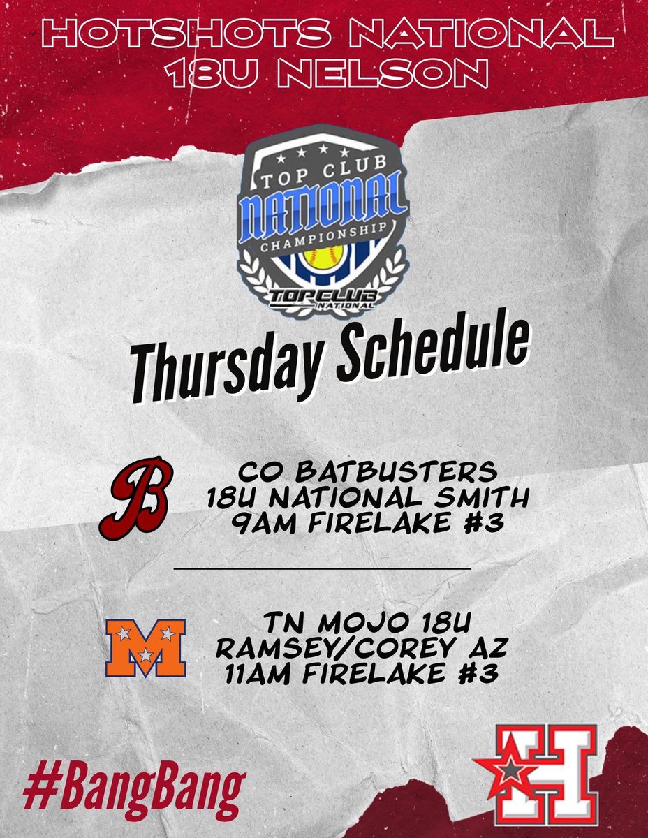Keira Crosby (@keiracrosby2025) on Twitter photo Top Club up next! 👀Thursday schedule ⬇️ <a href="/clemsonsoftball/">Clemson Softball 🥎</a> <a href="/hotshotsnation/">Hotshots Fastpitch</a> #leaveHismark #bangbang Top Club up next! 👀Thursday schedule ⬇️ <a href="/clemsonsoftball/">Clemson Softball 🥎</a> <a href="/hotshotsnation/">Hotshots Fastpitch</a> #leaveHismark #bangbang