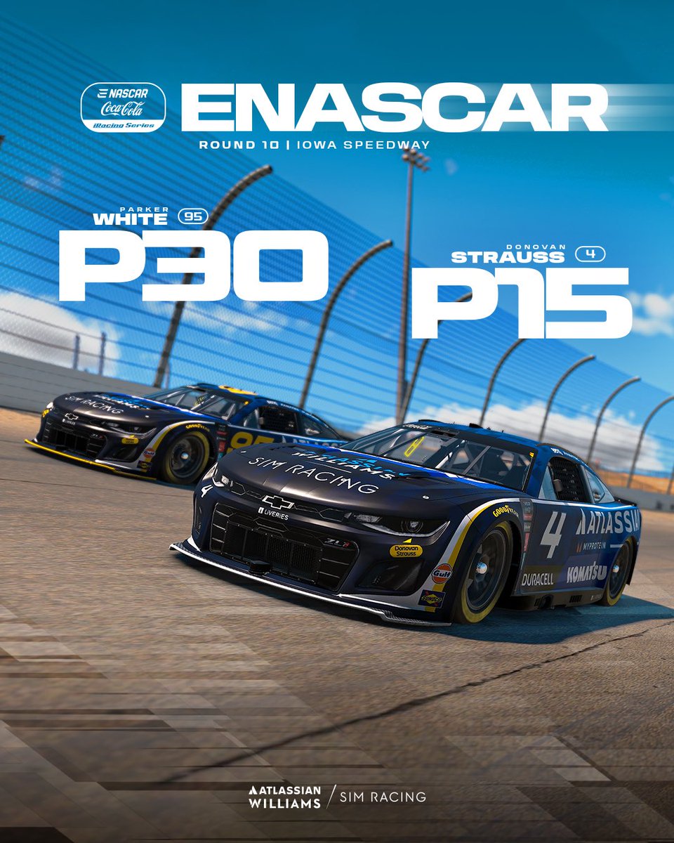 Not our day in Iowa for #eCCiS

24 positions gained by Donovan and both drivers still in playoff contention with 4 to go. Let’s go team 👊