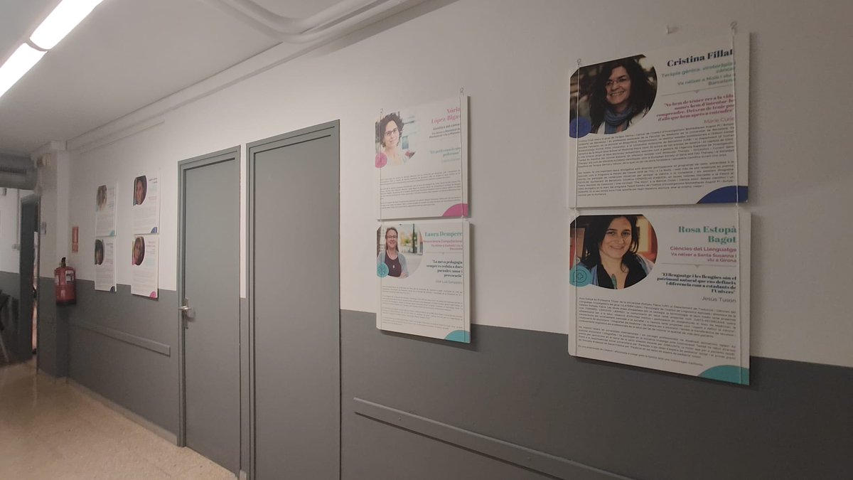 ACCC_'s tweet image. 👩‍🔬Ahir l&apos;Ariadna Ferrer, membre del ♀️Grup de Perspectiva de Gènere en Ciència de l&apos;ACCC, va inaugurar l&apos;exposició &quot;Científiques Catalanes 2.0&quot; al Casal de Barri La Pau amb una xerrada per trencar estereotips sobre dones i ciència.

➡️Podeu gaudir de l&apos;expo fins a finals d&apos;estiu!