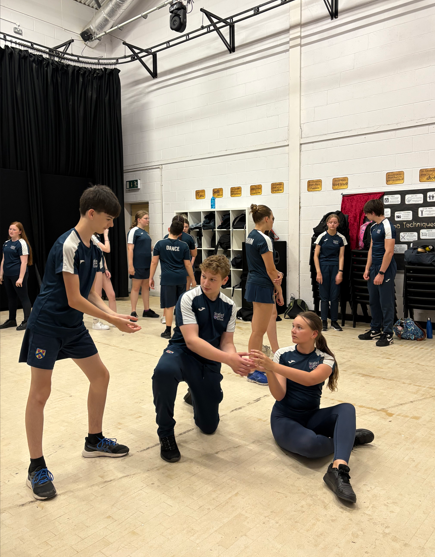 StraUponAvonSch's tweet image. Day 1 of the rehearsal process with @HighlySprung for their Physical Fellowship programme. The theme for the schools involved is Odyssey, our performance focuses on the story of the sea monster Scylla. Final performance will be at @BelgradeTheatre  #SuASEnthuse