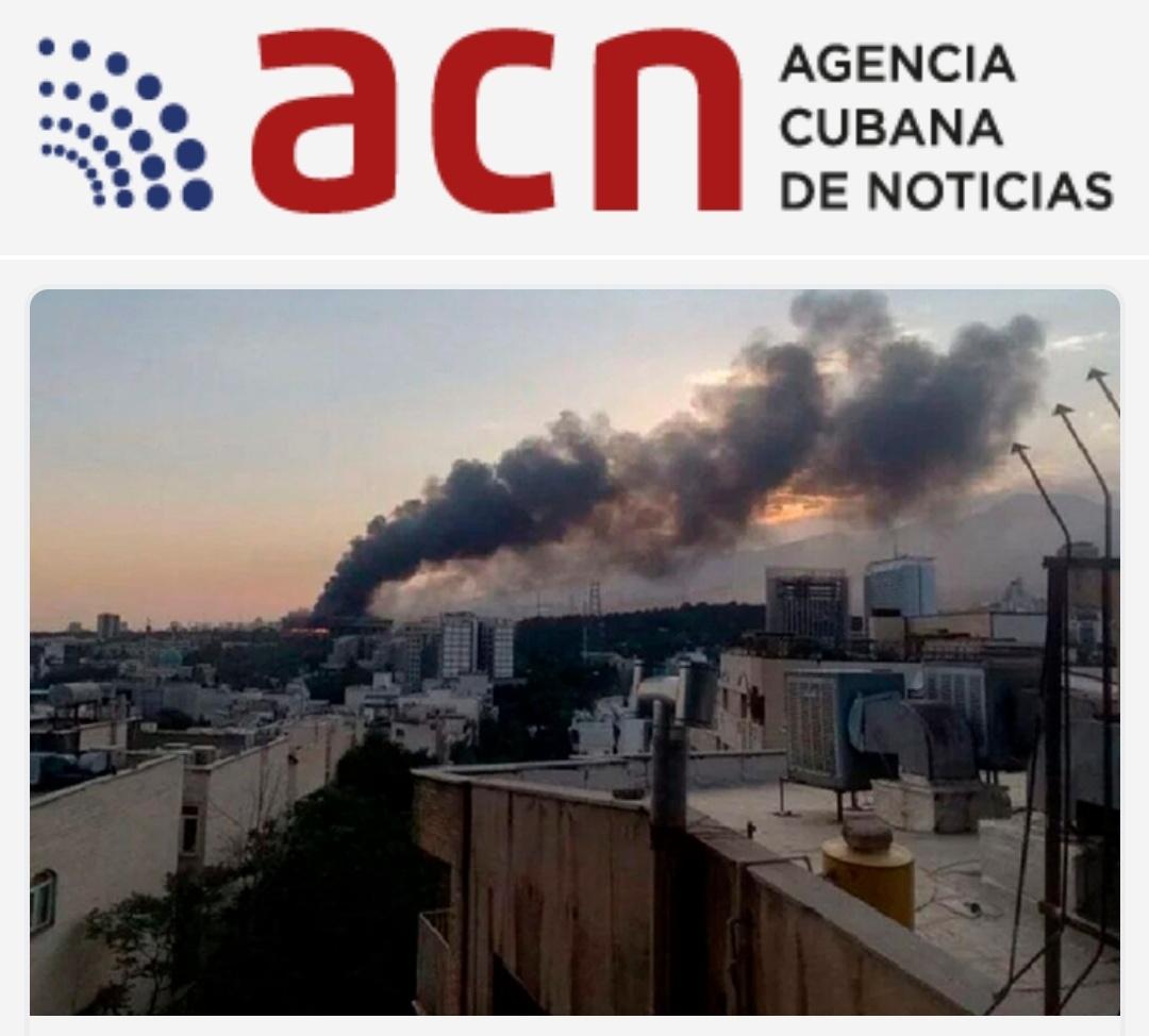 Agencia Cubana de Noticias (@acn_cuba) on Twitter photo 📄🇨🇺| Ante el horror de otra guerra injustificable, <a href="/periodistascuba/">periodistascuba</a> se solidaria con los colegas de Irán y con su pueblo todo, condena en los más firmes términos este nuevo capítulo de agresividad sionista al amparo de su mentor imperial: EE.UU.
Más📍acn.cu/mundo/ataque-a… 📄🇨🇺| Ante el horror de otra guerra injustificable, <a href="/periodistascuba/">periodistascuba</a> se solidaria con los colegas de Irán y con su pueblo todo, condena en los más firmes términos este nuevo capítulo de agresividad sionista al amparo de su mentor imperial: EE.UU.
Más📍acn.cu/mundo/ataque-a…
