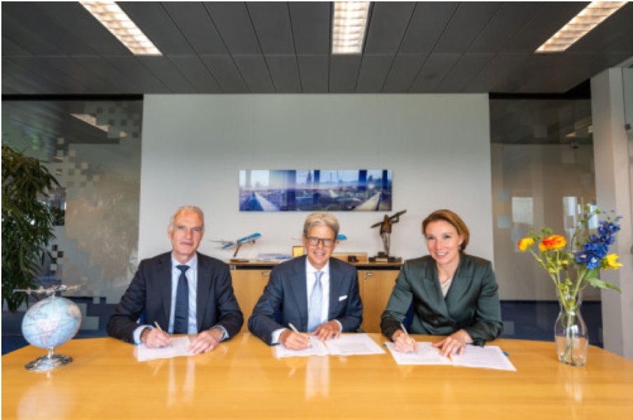 #KLM, Conscious Aerospace (CA) und Transavia haben eine Absichtserklärung zur Zusammenarbeit bei der Anwendung von Brennstoffzellen-Antrieben für eine Dash 8-300 unterzeichnet: bit.ly/KLPresse