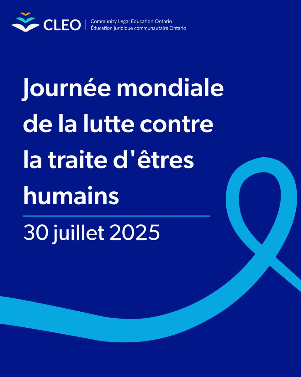 Aujourd’hui, à l’occasion de la Journée mondiale contre la traite d’êtres humains, nous soulignons l’importance de sensibiliser à ce crime grave et de faire valoir les droits des personnes survivantes.

Pour un soutien juridique gratuit destiné aux survivants et survivantes de la