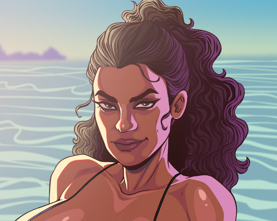 We got GTA VI porn before GTA VI  

New artwork featuring Lucia Caminos
could already be found on our Patreon

patreon. com/posts/131745531