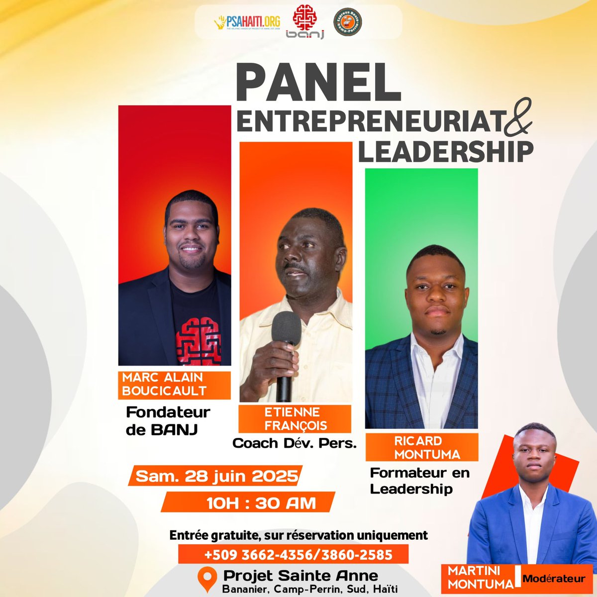 Bonjou moun nan SID! 
Map Camp-Perrin Samdi ki ap 28 Jen an wi! Konektem ak inovatè nan vil la SVP!
Mèsi pou envitasyon an PSAHAITI.org