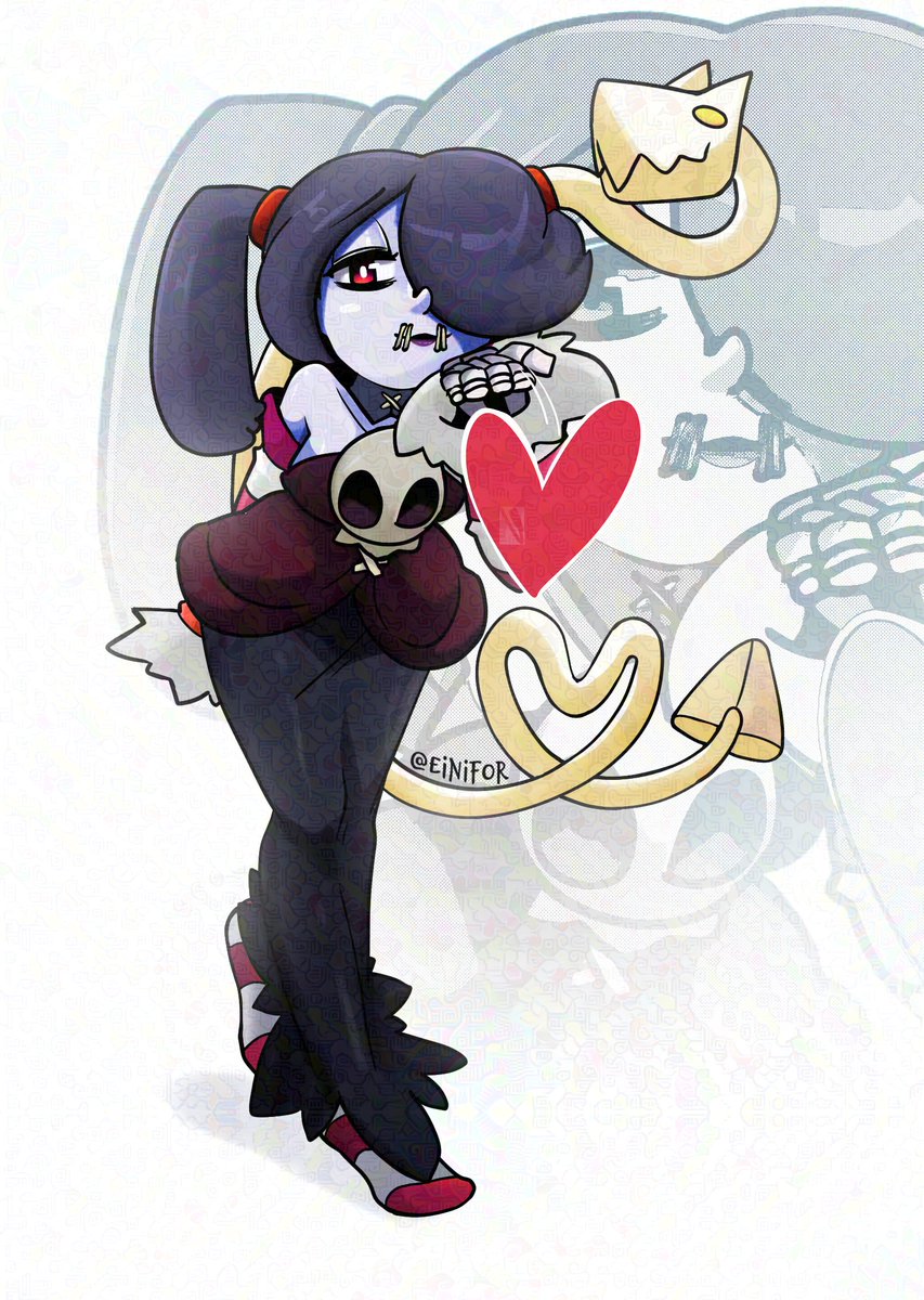 Kiss
#Skullgirls #squigly
