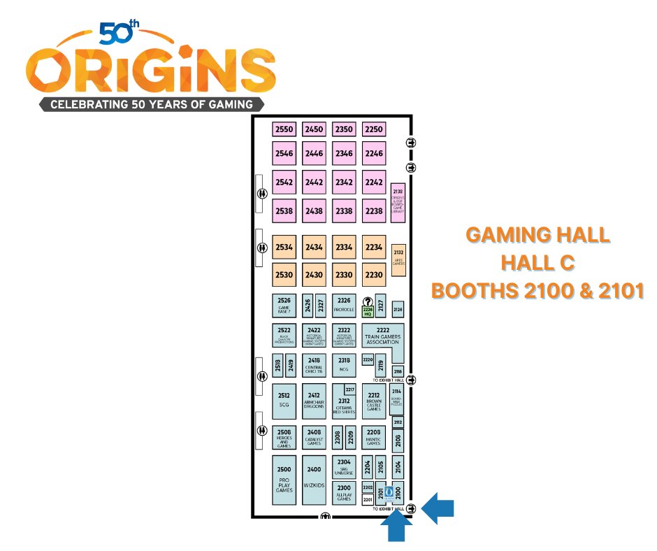 QueengamesUS's tweet image. We&apos;re ready at @originsgames!