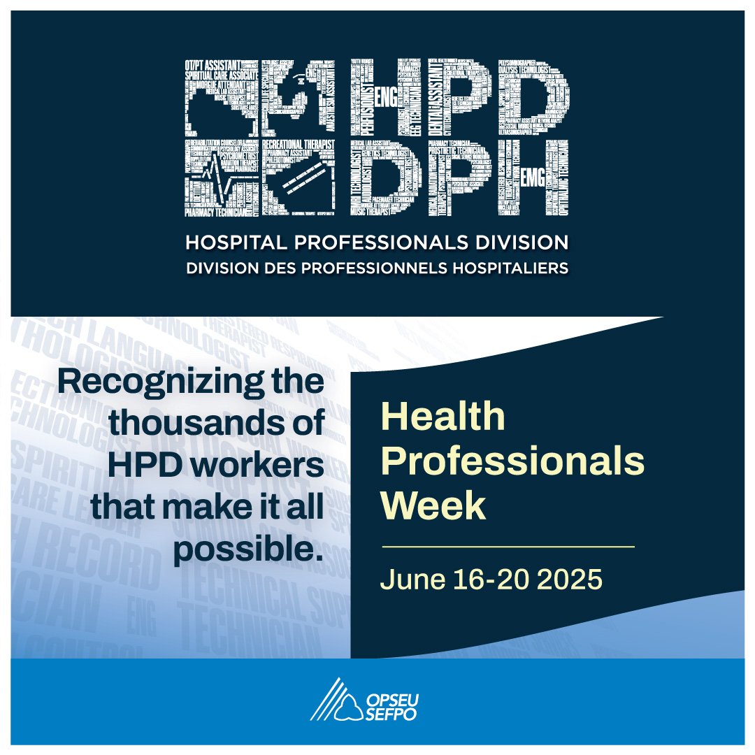 It’s Health Professionals Appreciation Week!  Every 3rd week in June, we celebrate the incredible work of health professionals, who work tirelessly across the province to keep our hospitals running.
