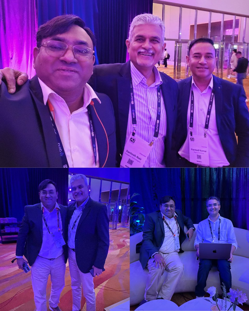 Signity Solutions (@signity) on Twitter photo ๐๐ฎ๐ 1 ๐ฎ๐ <a href="/superai_conf/">SuperAI</a> 2025 โ ๐ช๐ฒโ๐ฟ๐ฒ ๐ต๐ฒ๐ฟ๐ฒ, ๐ฎ๐ป๐ฑ ๐ถ๐โ๐ ๐ฎ๐น๐ฟ๐ฒ๐ฎ๐ฑ๐ ๐๐ฝ๐ฎ๐ฟ๐ธ๐ถ๐ป๐ด ๐ถ๐ฑ๐ฒ๐ฎ๐.From the moment we walked into the venue, the energy was everywhere.
๐ธ Weโre sharing a few snapshots from the floor
Check it out
#SuperAI2025 #ai #AIcommunity ๐๐ฎ๐ 1 ๐ฎ๐ <a href="/superai_conf/">SuperAI</a> 2025 โ ๐ช๐ฒโ๐ฟ๐ฒ ๐ต๐ฒ๐ฟ๐ฒ, ๐ฎ๐ป๐ฑ ๐ถ๐โ๐ ๐ฎ๐น๐ฟ๐ฒ๐ฎ๐ฑ๐ ๐๐ฝ๐ฎ๐ฟ๐ธ๐ถ๐ป๐ด ๐ถ๐ฑ๐ฒ๐ฎ๐.From the moment we walked into the venue, the energy was everywhere.
๐ธ Weโre sharing a few snapshots from the floor
Check it out
#SuperAI2025 #ai #AIcommunity