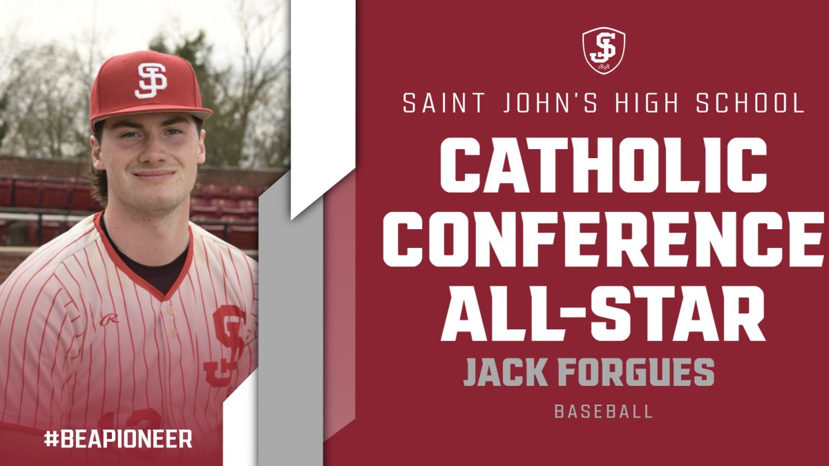Saint John's HS Athletics (@sjhs_pioneersad) on Twitter photo Congratulations to Jack Forgues on his selection as a Catholic Conference All-Star for Baseball
<a href="/SJHSBaseball/">Saint John's HS Pioneers Baseball</a> Congratulations to Jack Forgues on his selection as a Catholic Conference All-Star for Baseball
<a href="/SJHSBaseball/">Saint John's HS Pioneers Baseball</a>