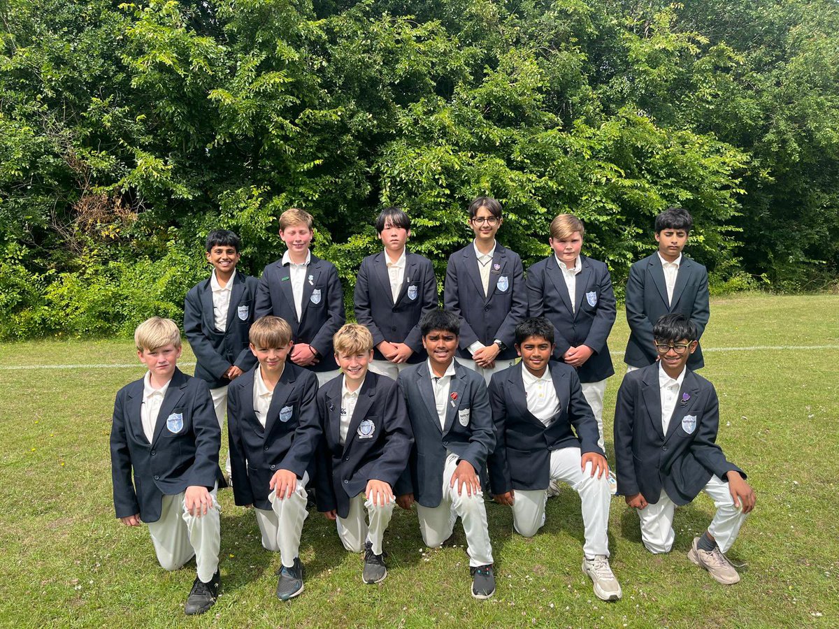 Well done to our year 7 cricket team on their first win yesterday v Bexley Grammar 👏 🏏