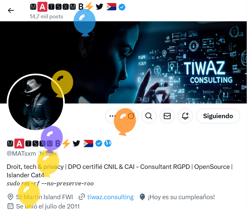 GmoBravo's tweet photo. @MATsxm Feliz cumpleaños mi querido amigo. Disfruta en tu día especial. Un abrazo. https://t.co/c4zHBept9Y