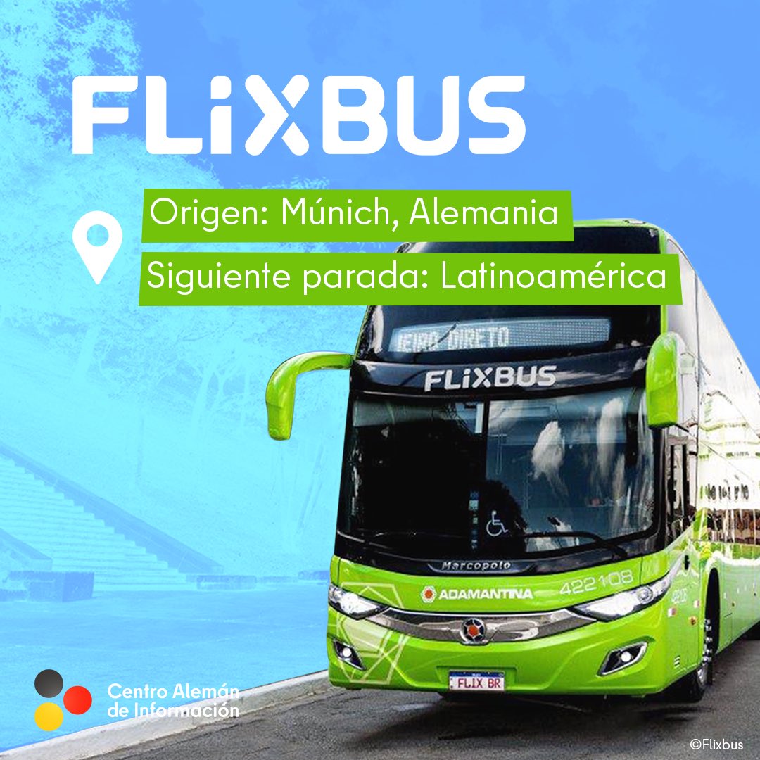 AlemaniaEnUY's tweet image. 🚍🌎 ¡FlixBus llega a #LatAm! Desde mayo, esta empresa #MadeInGermany de movilidad opera en México, conectando destinos con tarifas accesibles y buses modernos.

🇩🇪➡️🇲🇽 Tras conquistar Europa, 🇧🇷 y 🇨🇱, la start-up sigue apostando por transporte sustentable y global.