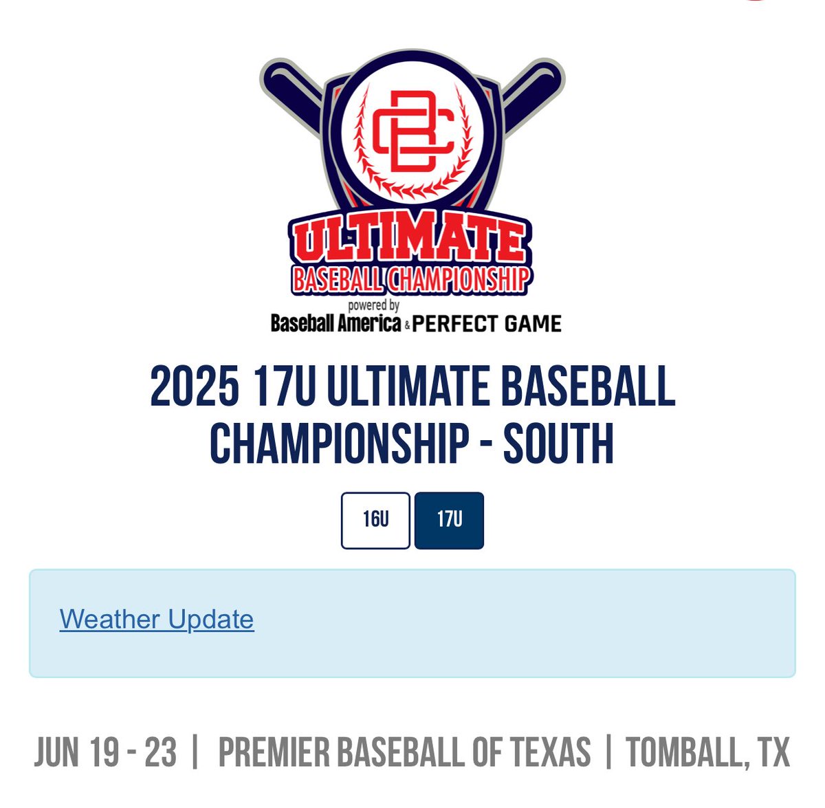 Hunter Pence Baseball Academy (@hpba_official) on Twitter photo ⛽️ Pitching Rotation ⛽️
HP 2026 Poland - UBC South
📍 Premier Baseball (Tomball, TX)
Thursday - 3pm @ Premier 5
<a href="/evanmihaly09/">Evan Mihaly</a>
<a href="/ZachClark30/">Zach Clark</a>
Thursday - 740p @ Premier 4
<a href="/JoshLiving17/">Josh Livingston</a>
<a href="/NolanThorp2026/">Nolan Thorp</a>
Friday - 3p @ Premier 5
<a href="/BennettSchnee25/">Bennett</a>
TBD
Saturday - 3p @ Premier 4 ⛽️ Pitching Rotation ⛽️
HP 2026 Poland - UBC South
📍 Premier Baseball (Tomball, TX)
Thursday - 3pm @ Premier 5
<a href="/evanmihaly09/">Evan Mihaly</a>
<a href="/ZachClark30/">Zach Clark</a>
Thursday - 740p @ Premier 4
<a href="/JoshLiving17/">Josh Livingston</a>
<a href="/NolanThorp2026/">Nolan Thorp</a>
Friday - 3p @ Premier 5
<a href="/BennettSchnee25/">Bennett</a>
TBD
Saturday - 3p @ Premier 4