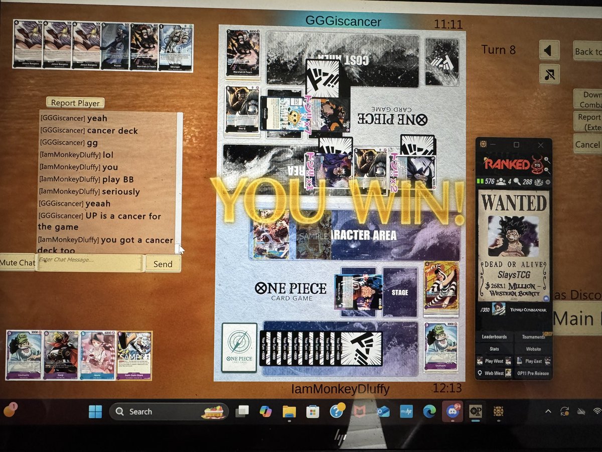 Plays BB calls UP cancer makes sense lol