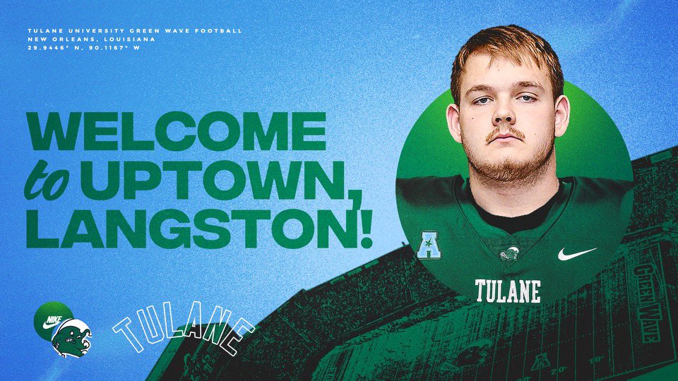Langston Hogg (@hogglangston) on Twitter photo OV in Uptown!! Locked in!! โ๏ธ๐ <a href="/GreenWaveFB/">Tulane Football</a> <a href="/CoachJonSumrall/">Jon Sumrall</a> <a href="/EvanMckissack/">Evan Mckissack</a> <a href="/KananRay/">Kanan Ray</a> <a href="/74logan74/">Logan Self</a> <a href="/CoachSchexTU/">Kyle Schexnayder</a> <a href="/ColeHeard_GM/">Cole Heard</a> <a href="/CoachDomino_1/">Keith Domino</a> <a href="/averyliggon/">Avery Liggon</a> <a href="/RollDatWave/">Patrick Harkness</a> <a href="/TailgateTulane/">Tulane Tailgate</a> <a href="/TULNrecruiting/">Tulane Football News๐๐๐ง</a> <a href="/bigka54/">Kevin McAlmont</a> <a href="/CartersvilleFB/">Cartersville FB Recruiting</a> #RollWave #Uptown OV in Uptown!! Locked in!! โ๏ธ๐ <a href="/GreenWaveFB/">Tulane Football</a> <a href="/CoachJonSumrall/">Jon Sumrall</a> <a href="/EvanMckissack/">Evan Mckissack</a> <a href="/KananRay/">Kanan Ray</a> <a href="/74logan74/">Logan Self</a> <a href="/CoachSchexTU/">Kyle Schexnayder</a> <a href="/ColeHeard_GM/">Cole Heard</a> <a href="/CoachDomino_1/">Keith Domino</a> <a href="/averyliggon/">Avery Liggon</a> <a href="/RollDatWave/">Patrick Harkness</a> <a href="/TailgateTulane/">Tulane Tailgate</a> <a href="/TULNrecruiting/">Tulane Football News๐๐๐ง</a> <a href="/bigka54/">Kevin McAlmont</a> <a href="/CartersvilleFB/">Cartersville FB Recruiting</a> #RollWave #Uptown