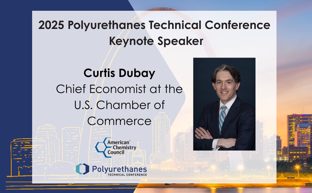 American Chemistry (@amchemistry) on Twitter photo U.S. Chamber’s <a href="/CurtisDubay/">Curtis Dubay</a> to Keynote 2025 Polyurethanes Technical Conference 🔽
ow.ly/Biwl50WbAyT U.S. Chamber’s <a href="/CurtisDubay/">Curtis Dubay</a> to Keynote 2025 Polyurethanes Technical Conference 🔽
ow.ly/Biwl50WbAyT