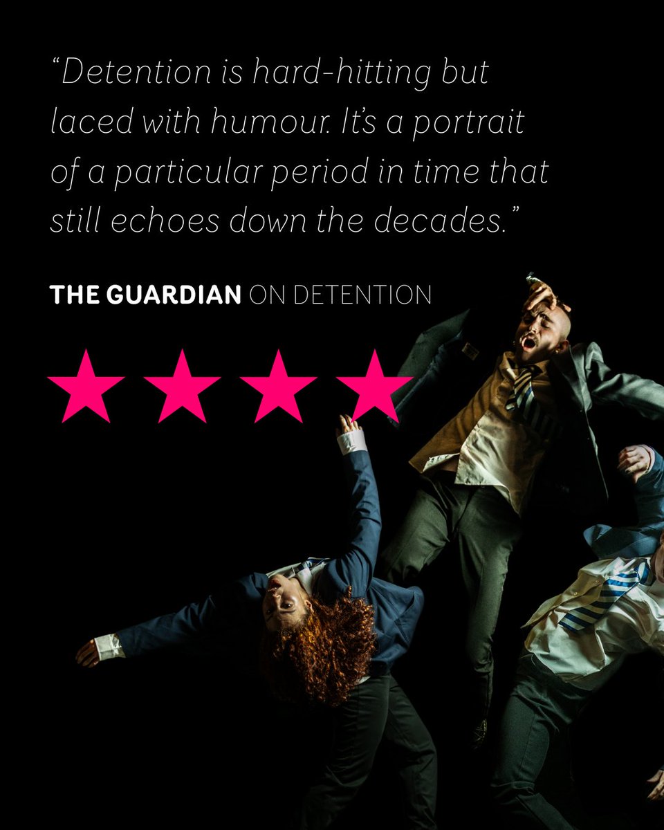 Can you believe it’s already been two weeks since we performed DETENTION at The Place?

We’re still buzzing from the incredible response ✨