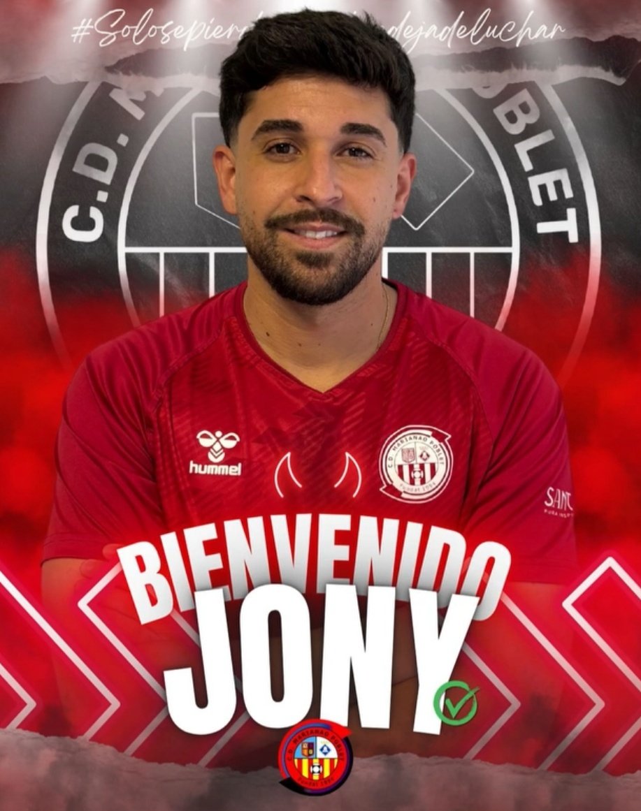 CD Marianao Poblet (@marianaopoblet) on Twitter photo #PrimerEquipo🔴⚫
✅ ALTAS
💥 Jonatan Izquierdo vuelve a <a href="/MarianaoPoblet/">CD Marianao Poblet</a> tras su paso por Sporting Gava
Experiencia y calidad en ataque.💪
#2cat3
#SomMarianao #PrimerEquipo🔴⚫
✅ ALTAS
💥 Jonatan Izquierdo vuelve a <a href="/MarianaoPoblet/">CD Marianao Poblet</a> tras su paso por Sporting Gava
Experiencia y calidad en ataque.💪
#2cat3
#SomMarianao