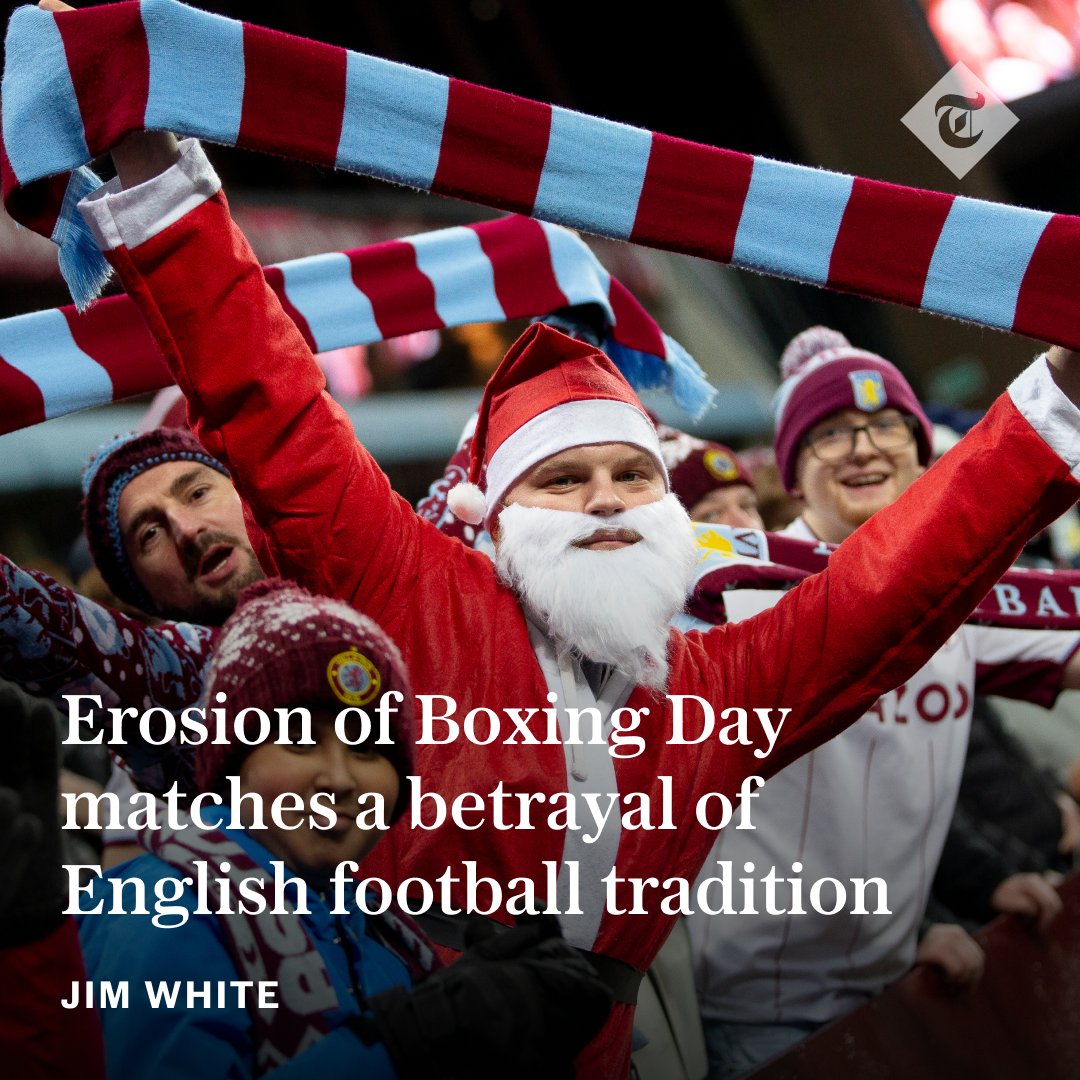 ✍️ 'What was once a central feature in the fixture calendar is now a goner, leaving us old timers with a fading memory of how things used to be' | Writes <a href="/jimw1/">Jim White</a>

Read more ⬇️
telegraph.co.uk/football/2025/…