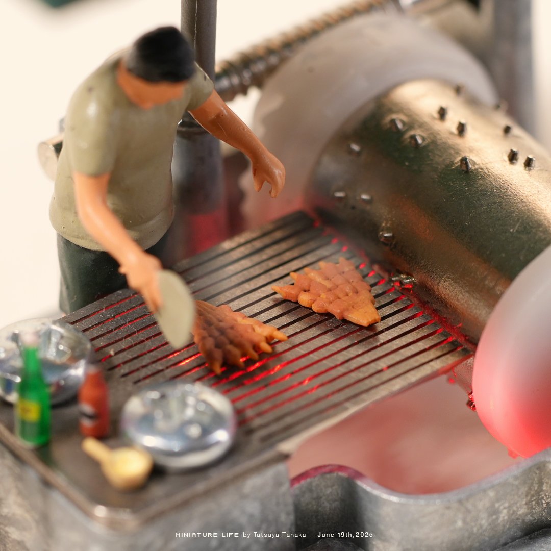 一人で店を回してます