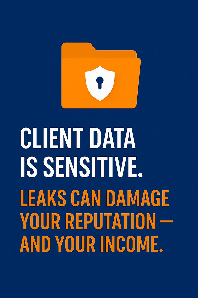 get2cus's tweet image. 📂 Client data is sensitive.
Leaks don’t just cost time — they cost trust and income.
🔐 Protect your work with encrypted tools like Get2Cus.

#FreelancerTips #DataSecurity #Get2Cus #DigitalPrivacy #EncryptedMessaging #FreelanceLife #SecureFiles #WorkSmart #TrustMatters