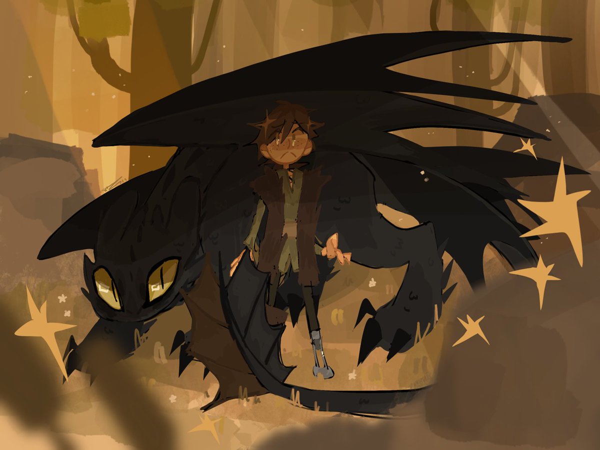 s_clamationmark's tweet image. woah there bud #httyd #howtotrainyourdragon #hiccuphaddock #toothless