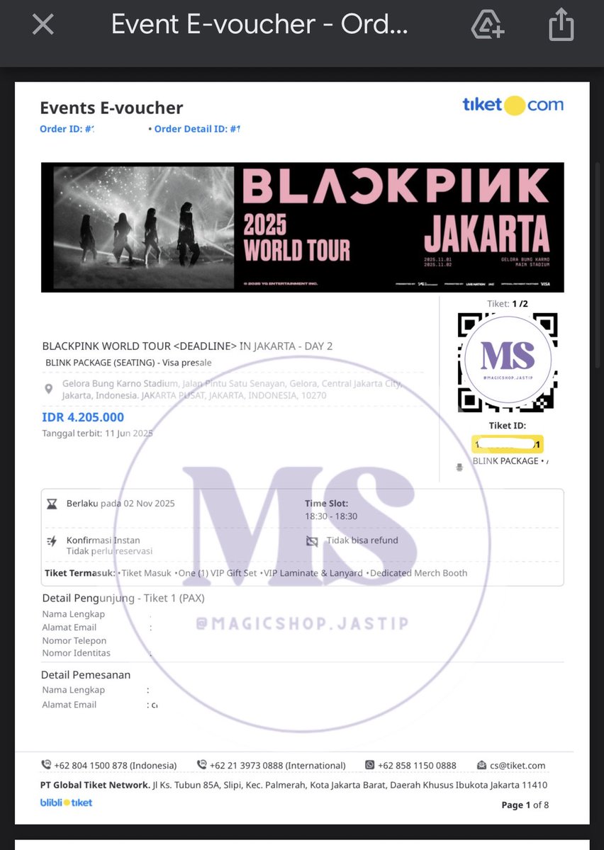 Magicshop INA GO | Personal WH Jastip Trf Won tweet media